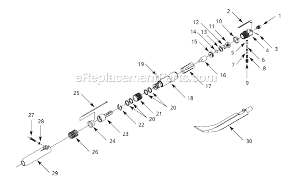 Page A Diagram and Parts List for SA158000AV 2004.02 Campbell Hausfeld Scaler